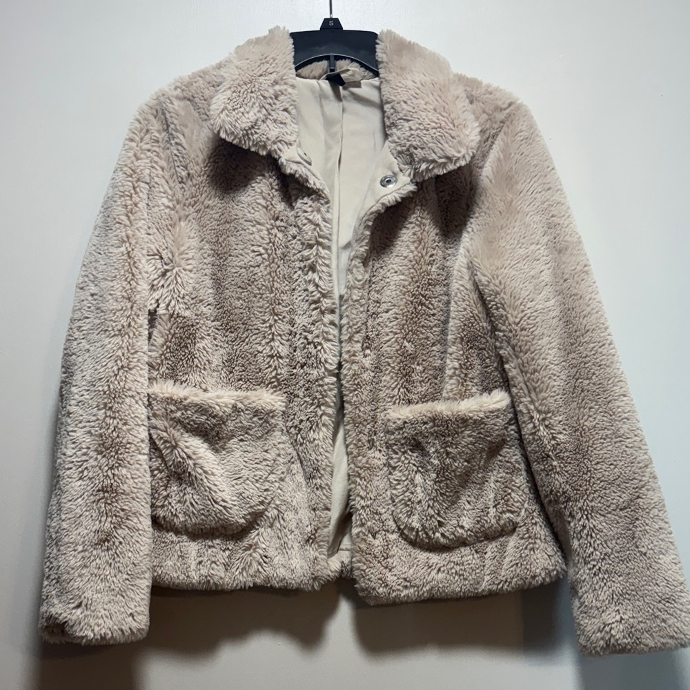 Cozy Cream Faux Fur Jacket